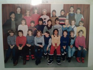 Class 5b of Ernst-Ludwig-Schule Bad Nauheim in 1985